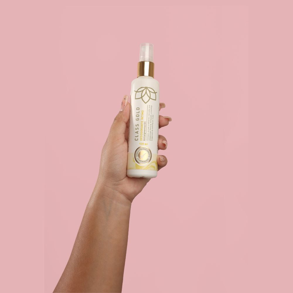 Class Gold Natural Intimate Deodorant 120ml Yellow (1 pack)